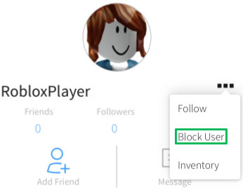 How to Block Another User – Roblox Support