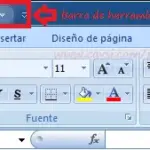 ¿Cuál es la función de la barra de herramientas?